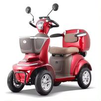 Elektrinis keturratis mopedas motoroleris QC 500W 48V 20AH
