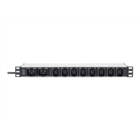 Digitus | Socket Strip with Aluminum Profile, 10-way, IEC C20 plug | DN-95427 | Sockets quantity 7