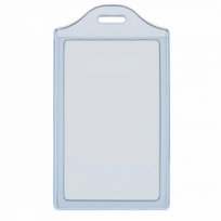 Kortelės laikiklis 54x86mm vertikalus plast.