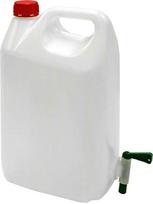 Kanistras 5L Su čiaupu Plastikinis