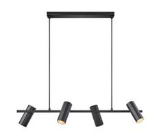 Nordlux - Pakabinamas sietynas ALANIS 4xGU10/15W/230V juoda