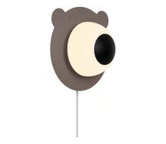 Nordlux - Vaikiškas sieninis šviestuvas BRUNA BEAR 1xE14/25W/230V meška