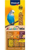VITAKRAFT Kräcker Mix Egg, apricot, honey - skanėstai nuo banguotosios papūgos - 3 vnt.