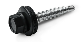Stoginiai savisriegiai su tarpine OD-48028T9005, 4,8 x 28 mm, cinkuoti, 250 vnt.