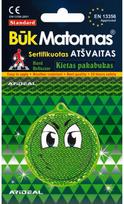 Atšvaitas - pakabukas BŪK MATOMAS, įv.rūšių