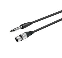 Vivolink XLR F to Stereo Jack 6.35mm,  Cable 3 meter