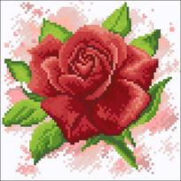 Red Rose 20х20 Deimantinio Paveikslo komplektas Cs2624