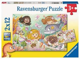 Ravensburger Puzzle Dėlionė: Fėjos ir undinėlės