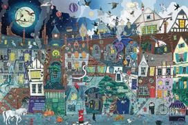 Ravensburger Puzzle Dėlionė: Fantazijų gatvė