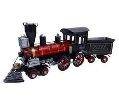 Autentiškas retro metalinis garvežio modelis 52.5×11×21 cm – kolekcininkams