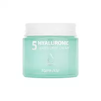 Farmstay Hyaluronic5 Water Drop Cream veido kremas su hialurono rūgštimi  80 ml