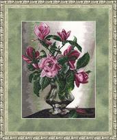 Siuvinėjimo rinkinys „Magnolija“ (35 x 28 cm)