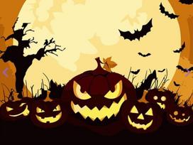 Tapybos Pagal Skaičius Rinkinys - Halloween Pumpkins 16.5x13cm T16130051