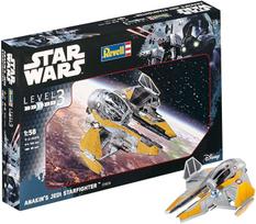 Star Wars  Anakins Jedi Starfighter - PLASTIKINIS modeliavimo rinkinys