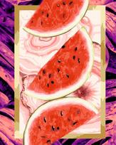 Tapybos pagal skaičius rinkinys: R021 Juicy watermelon 40*50