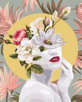 Tapybos pagal skaičius rinkinys: R016 Spring (Art Flora series) 40*50