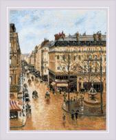 Saint-Honoré Street after C. Pissarro's Painting. Siuvinėjimo rinkinys iš RIOLIS Nr.: 1955