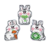 Sweet Bunnies Siuvinėjimo rinkinys iš RIOLIS Nr.: 2041AC