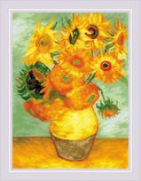 Sunflowers after V. Van Gogh's Painting Siuvinėjimo rinkinys iš RIOLIS Nr.: 2032