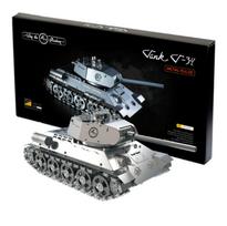 Tank Т-34 - metalinio konstruktoriaus komplektas
