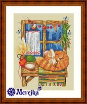 The Cat SK08 siuvinėjimo rinkinys iš Merejka