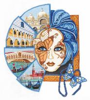 Venetian Mask SANV-29 - siuvinėjimo rinkinys iš Andriana