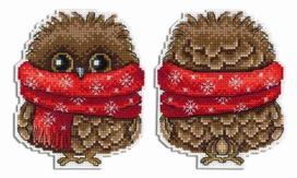 Winter Owlet SR-343 - Siuvinėjimo rinkinys