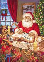 The List of Naughty and Nice SLETI951 - siuvinėjimo kryželiu rinkinys