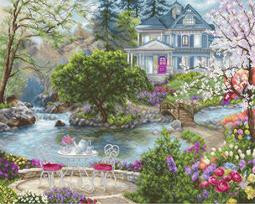 Waterside Tea SB2381 - siuvinėjimo kryželiu rinkinys