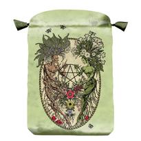 The Magickal Botanical satininis maišelis kortoms