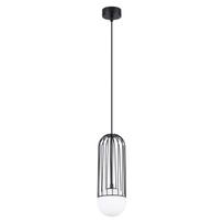 Pakabinamas šviestuvas SOLLUX BRINA 1, 1xG9, max 8 W LED, juodas