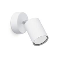 Sieninis šviestuvas  SOLLUX LEMMI 1 WHITE,  1xGU10  Led max 12W
