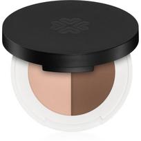 Lily Lolo Eyebrow Duo paletė antakiams atspalvis Medium 2 g