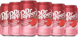 Dr Pepper Strawberries  AND  Cream USA Soft Drink 355 ml, 12-pack