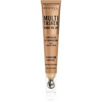Rimmel Multi-Tasker Wake Me Up makiažo pagrindas ir maskuoklis skaistinamojo poveikio atspalvis 60 Light Honey 20 ml