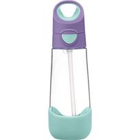 b.box Bottle with Straw butelis su šiaudeliu Lilac Pop 1 vnt.