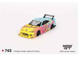 Mini GT Modeliukas 1/64 1999 Nissan Silvia S15 LB-Super Silhouette LB Kuma, various