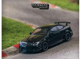 Tarmac Modeliukas 1/64 Mercedes-Benz C 63 AMG Coupe Black Serie, matte black