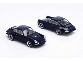 Pop Race Modeliukas 1/64 Singer Porsche, monaco midnight blue (yra Sandėlyje)