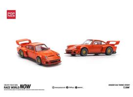 Pop Race Modeliukas 1/64 Singer DLS Turbo (Track), orange (yra Sandėlyje)