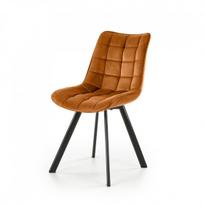 Metalinė kėdė K332 Cinamono spalvos