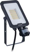 BVP167 30W 3300/3600lm 3000K/4000K/6500K Symmetrical MDU1 Ledinaire Floodlight, Sensor-based dim, Black 911401893386  | 8720169736177