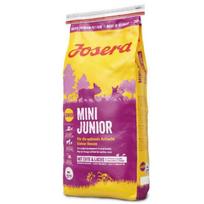 Josera MiniJunior sausas maistas mažų veislių jauniems šunims su antiena ir lašiša, 900 g