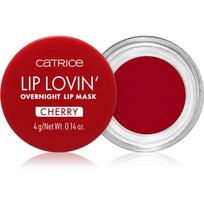 Catrice Lip Lovin' drėkinamoji lūpų kaukė naktinė priemonė atspalvis 020 Cherry Pop 4 g