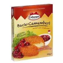 Kepamas Camembert sūris su spanguolių padažu, 10x350 g