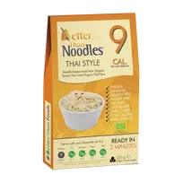 Ekologiški makaronai THAI STYLE iš Konjaco šaknies, be glitimo | Better Than Foods (385 g)