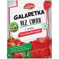 Braškių skonio žėlė, be pridėtinio cukraus | CELIKO (14 g)