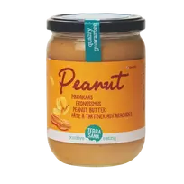 Ekologiškas kepintų žemės riešutų kremas | TerraSana (500 g)
