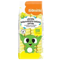 Ekologiškos kukurūzų-sorų spiralės, be glitimo | Biominki (60 g)