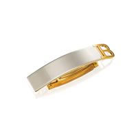 BALMAIN HAIR plaukų segtukas / Barrette Pour Cheveux Silver & Gold Medium FW23